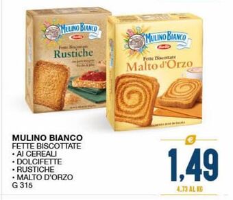 SeBón Supermercati Mulino bianco offerta