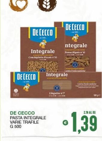 SeBón Supermercati De cecco offerta