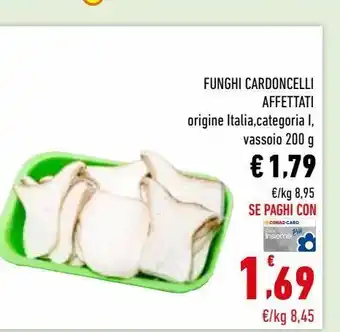 Conad Funghi cardoncelli affettati offerta