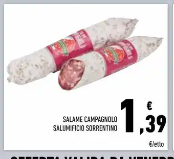 Conad Superstore Salame campagnolo salumificio sorrentino offerta