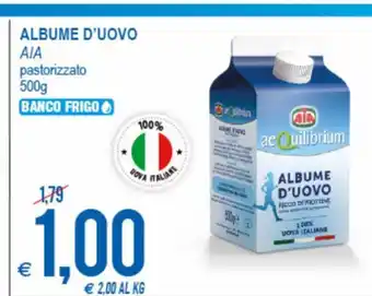MD Discount Albume D'uovo AIA pastorizzato 500g offerta