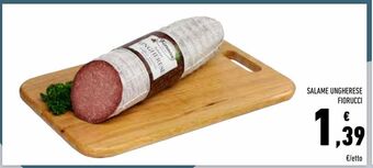 Conad Superstore Salame ungherese fiorucci offerta