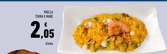 Conad Superstore Paella terra e mare offerta