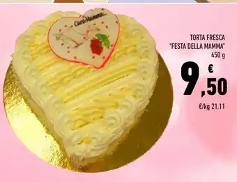 Conad Superstore Torta fresca "festa della mamma" offerta