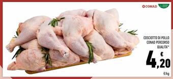 Cosciotto di pollo conad percorso qualità