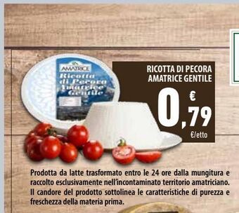 Conad Superstore Ricotta di pecora amatrice gentile offerta