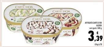 Conad Superstore Affogato carte d'or algida offerta