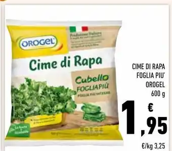Cime di rapa foglia pi' orogel