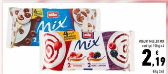 Conad Superstore Yogurt muller mix offerta