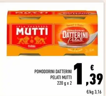 Conad Superstore Pomodorini datterini pelati mutti offerta