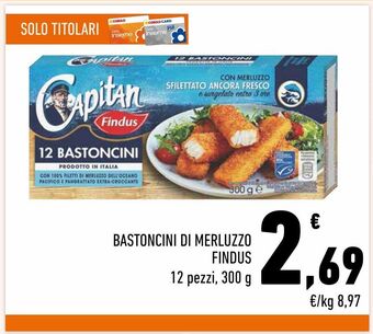 Conad Superstore Bastoncini di merluzzo findus offerta