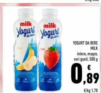 Conad Superstore Yogurt da bere milk offerta