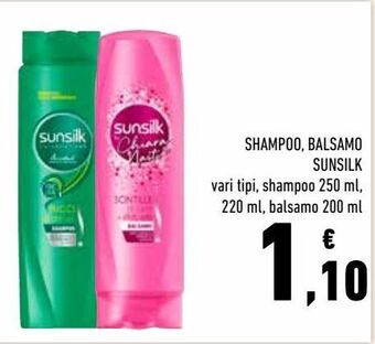 Conad Superstore Shampoo, balsamo sunsilk offerta
