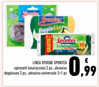 Conad Superstore Linea spugne spontex offerta