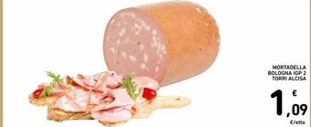 Spazio Conad Mortadella bologna igp 2 torri alcisa offerta