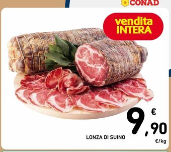 Spazio Conad Lonza di suino offerta