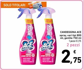 Spazio Conad Candeggina ace offerta