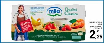 Spazio Conad Yogurt intero mila offerta