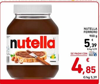Spazio Conad Nutella ferrero offerta
