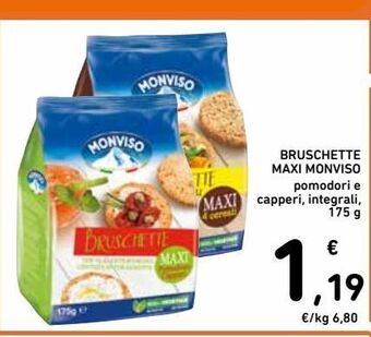 Spazio Conad Bruschette maxi monviso offerta