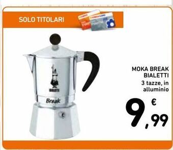 Spazio Conad Moka break bialetti offerta