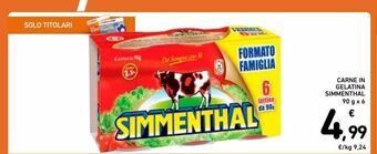 Spazio Conad Carne in gelatina simmenthal offerta