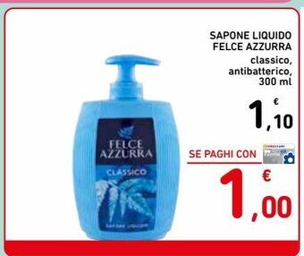 Spazio Conad Sapone liquido felce azzurra offerta