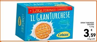Spazio Conad Gran turchese colussi offerta