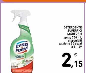 Spazio Conad Detergente superfici lysoform offerta