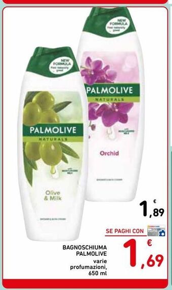 Spazio Conad Bagnoschiuma palmolive offerta