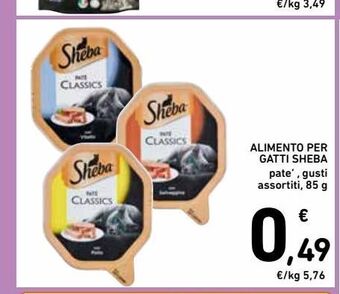 Spazio Conad Alimento per gatti sheba offerta