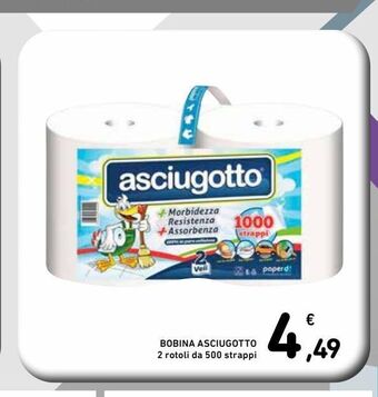 Spazio Conad Bobina asciugotto offerta