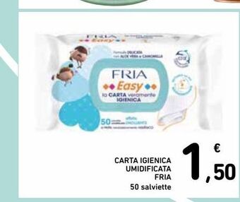 Spazio Conad Carta igienica umidificata fria offerta