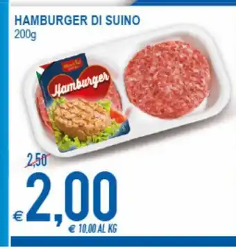 MD Discount Hamburger Di Suino 200g offerta