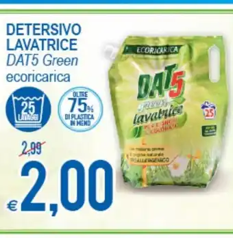 MD Discount Detersivo Lavatrice Dat5 Green ecoricarica offerta