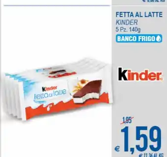 MD Discount Fetta Al Latte Kiinder 5 Pz. 140g offerta