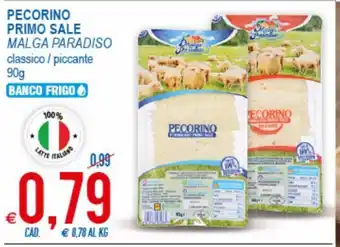 MD Discount Pecorino Primo Sale Malga Paradiso classico/piccante 90g offerta
