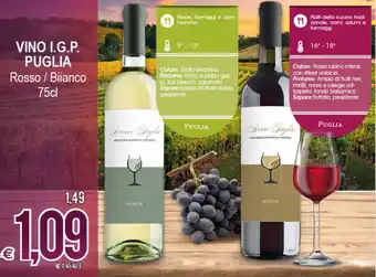 MD Discount Vino I.G.P. Puglia Rosso / Biianco 75cl offerta