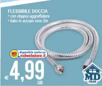 MD Discount Flessibile Doccia 2m offerta