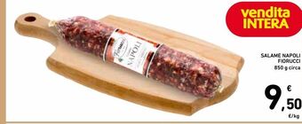 Spazio Conad Salame napoli fiorucci offerta
