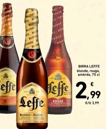 Spazio Conad Birra leffe offerta