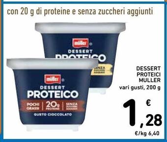 Spazio Conad Dessert proteici muller offerta