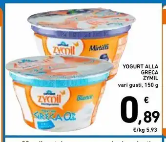 Spazio Conad Yogurt alla greca zymil offerta