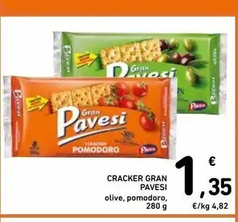 Spazio Conad Cracker gran pavesi offerta