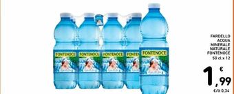 Spazio Conad Fardello acqua minerale naturale fontenoce offerta