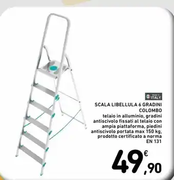 Spazio Conad Scala libellula 6 gradini colombo offerta