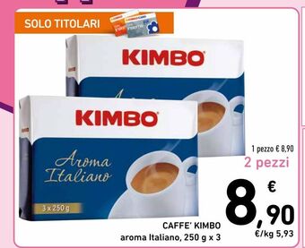 Spazio Conad Caffe' kimbo offerta