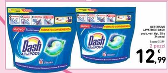 Spazio Conad Detersivo lavatrice dash offerta