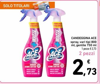 Spazio Conad Candeggina ace offerta
