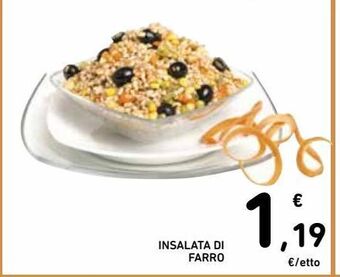 Spazio Conad Insalata di farro offerta